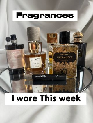 Tento týždeň bol hlavne o vanilkových, cozy a gurmánskych parfémoch. 🍯Dusita Tonka Latte- med, biela čokoláda a a...